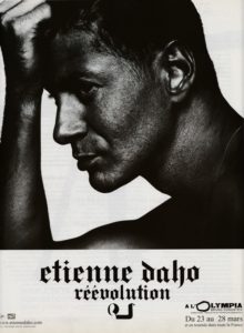 Affiche pour le concert à l'Olympia de la tournée Réévolution Tour.