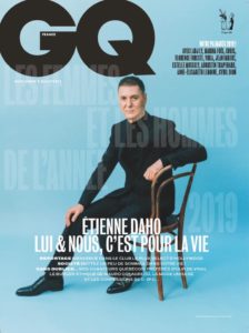 Etienne Daho en couverture de la revue GQ en novembre 2019