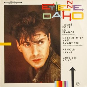 Pochette album 4 titres Tombé pour la France d'Etienne Daho
