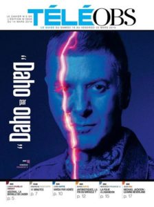 Etienne Daho en couverture de TéléObs 2019