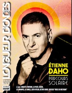 Etienne Daho en couverture de la revue Longueur d'Ondes février 2020