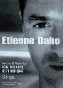 Affiche pour le concert à Londres de la tournée KaLeidoscope Tour d'Etienne Daho.